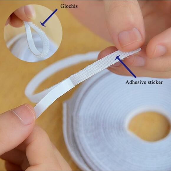 DIY Self-adhesive Window Screen Netting Mesh Curtain, (5 Packs, Black) - Picture 5 of 8